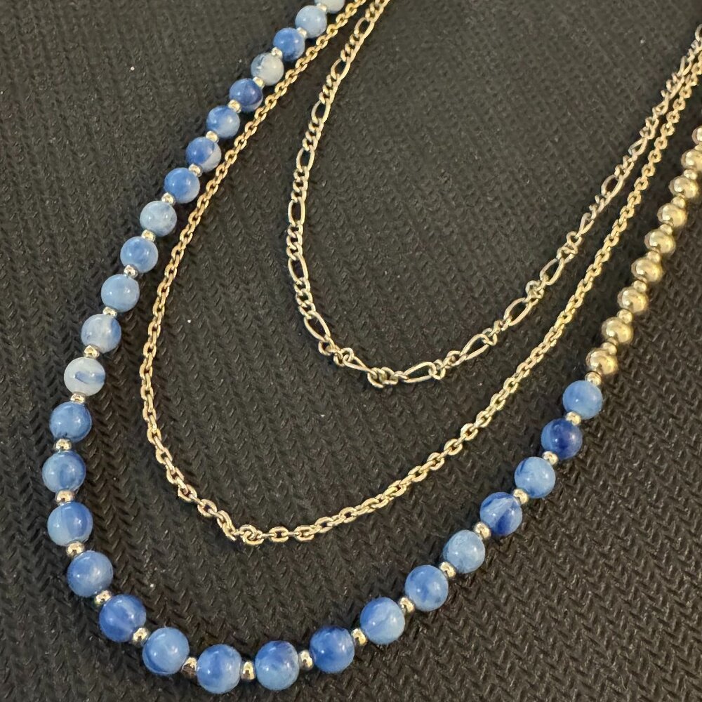 J.Crew multi strand necklace